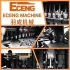 Eceng PET 6 Cavity Automatic Blow Molding Machine Black And White
