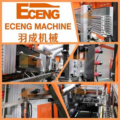 Eceng Plastic Bottle 6 Cavity PET Blowing Machine 380V 50HZ