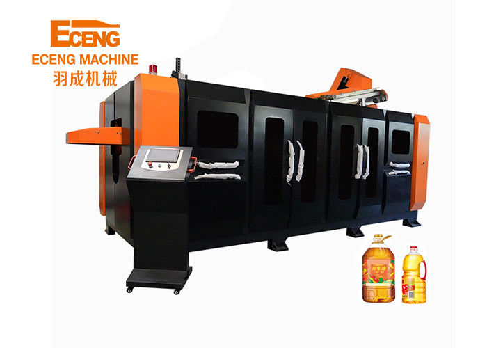 Fully Automatic Pet Bottle Blowing Machine For 5L Oil Bottles With 6 Servo Motors Driven