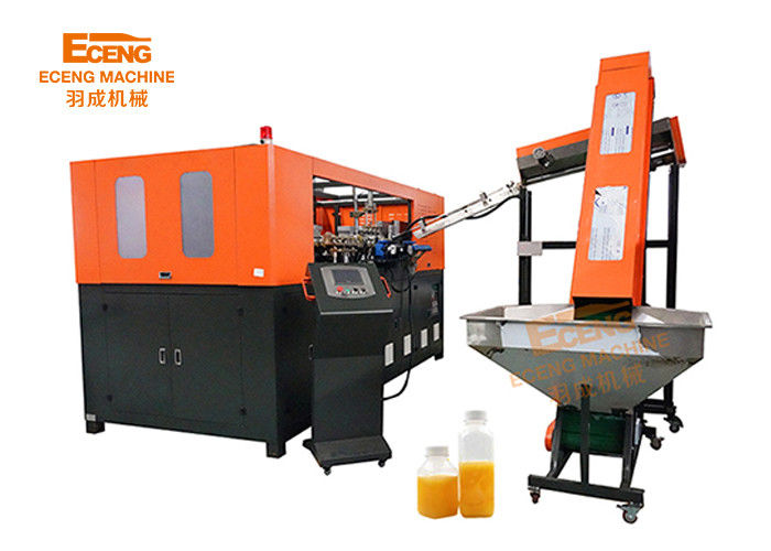 YCQ-2L-4 4000BPH PET Blowing Moulding Machine 4 Cavity With Stretch Molding