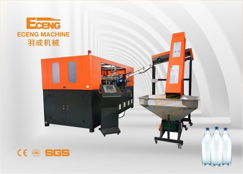 50KW Fully Automatic PET Stretch Blow Molding Machine 3750kg