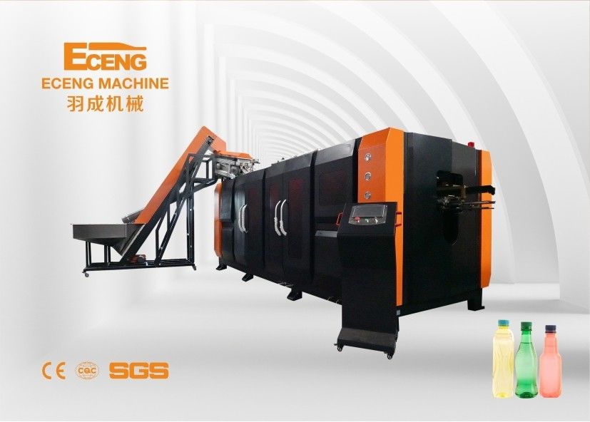 ISO 6 Cavity Automatic Blow Molding Machine 2 Litre Stretch Blow Molding