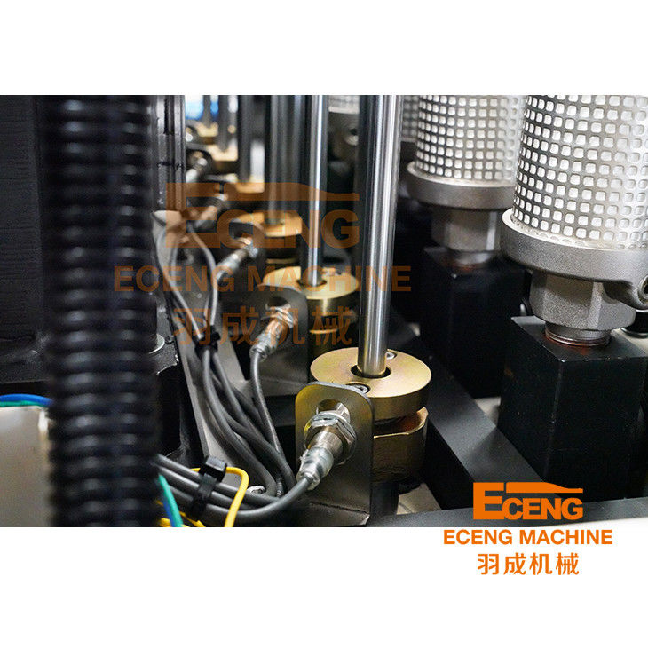 380V 50HZ 6 Cavity Stretch Blow Moulding Machine 5.5*1.8*1.9m