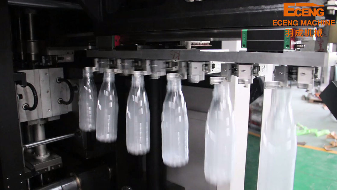 Dia 100mm Plastic Bottle Molding Machine 600ml PET Stretch Blow Molding