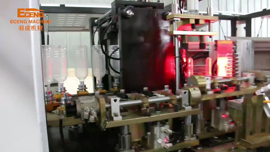 300ml PET Bottle Fully Automatic Blow Moulding Machine XINJE PLC Control