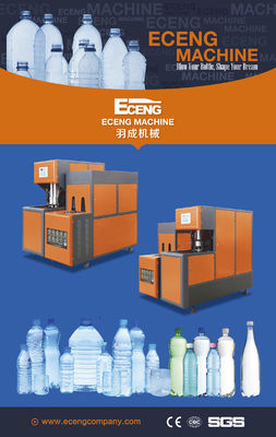 Linear 5 Liter Blow Moulding Machine Semi Auto 50hz 3 Phase Plastic Bottle
