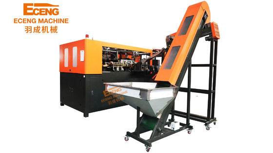 710ml 4 Cavity PET Blowing Machine 6000BPH Water Bottle Moulding