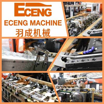 Eceng Plastic Bottle 6 Cavity PET Blowing Machine 380V 50HZ