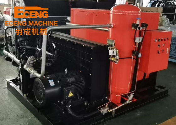 40Bar Screw Air Compressor Booster 8.0m3 / Min For PET Bottle Blowing Industry