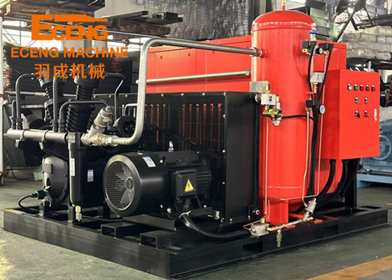 High Pressure Screw Air Compressor 40bar 10.0m3 / Min 105kw With Booster Combined