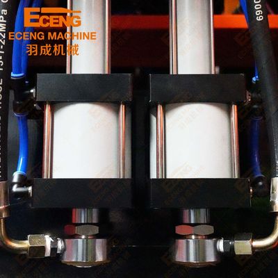 Beverage Bottle 5000ml Semi Automatic PET Stretch Blow Moulding Machine 2 Cavity