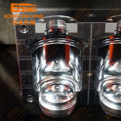 Beverage Bottle 5000ml Semi Automatic PET Stretch Blow Moulding Machine 2 Cavity