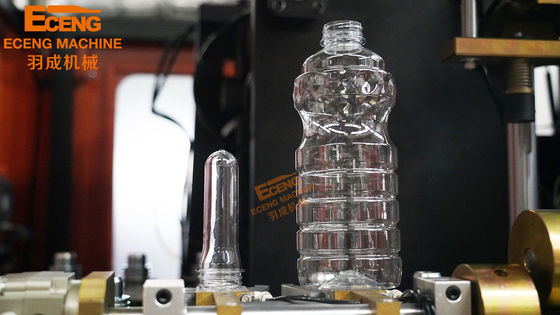 2cavity Automatic Water Bottle Blowing Machine Eceng Q3000 For Clear Plastic 3000bph