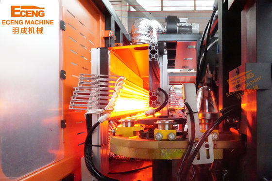 2.5ton J4 Stretch Blow Molding Machine 4cavity For Food Jars
