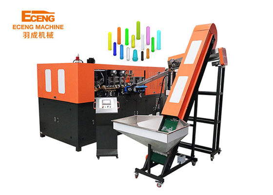 Q6000 Pet Bottle Stretch Blow Molding Making Machine 4 Cavity