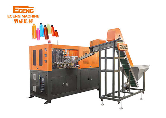 2000BPH Automatic Blow Molding Machine 2 Cavity Water Beverages Bottle