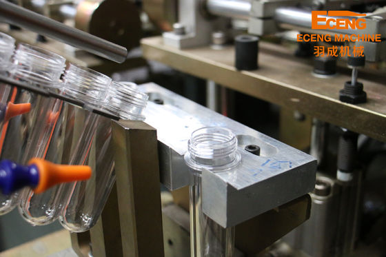 2000BPH Automatic Blow Molding Machine 2 Cavity Water Beverages Bottle