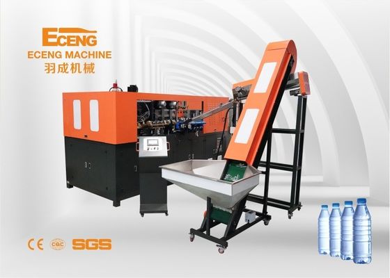 Eceng 4 Cavity PET Blowing Machine Bottle Moulding 6000bph