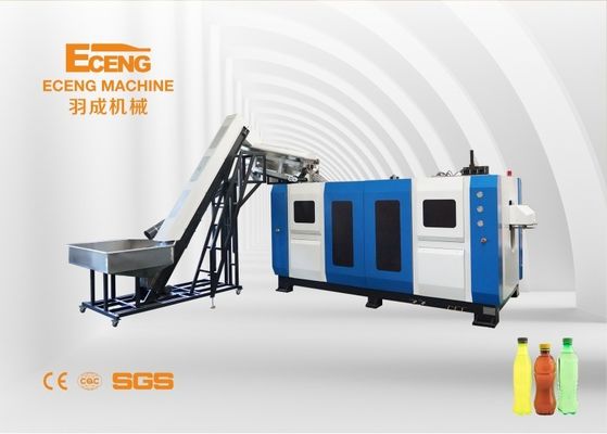 SMC Automatic Blow Molding Machine 4 Cavity PET Blowing DELTA PLC Control
