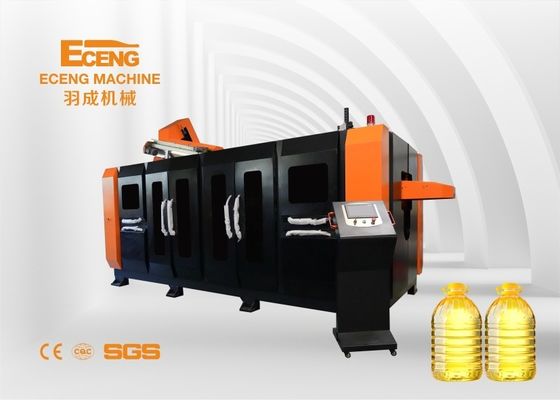 Stretch Blow PET 5 Liter Blow Moulding Machine 4 Cavity