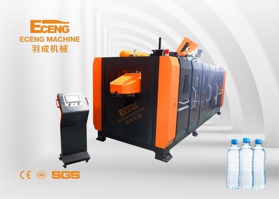 100ml-2L 6 Cavity PET Blowing Machine DELTA PLC Control