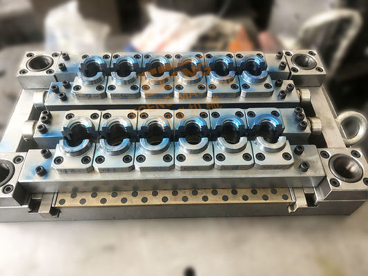 4Cr13 Stainless Steel PET Plastic Injection Preform Mould 12 Cavity