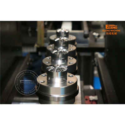 Alcohol Bottle 4 Cavity PET Blowing Machine 600ml Stretch Blow Molding