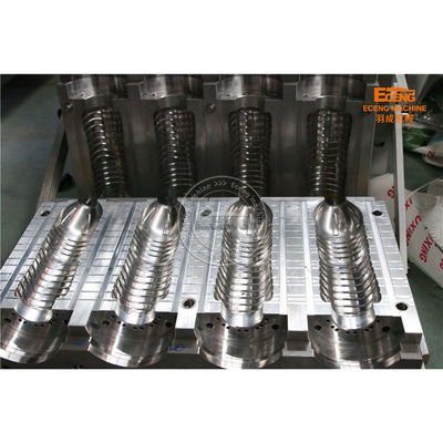 Alcohol Bottle 4 Cavity PET Blowing Machine 600ml Stretch Blow Molding