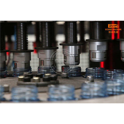 SMC Automatic Blow Molding Machine 4 Cavity PET Blowing DELTA PLC Control