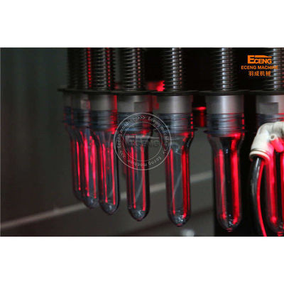 SMC Automatic Blow Molding Machine 4 Cavity PET Blowing DELTA PLC Control