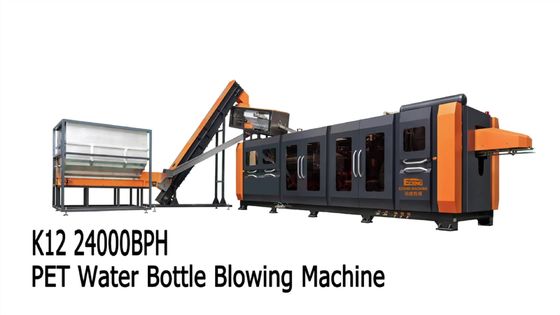 Automatic Water Pet Bottle Blowing Machine 750ml 56kW