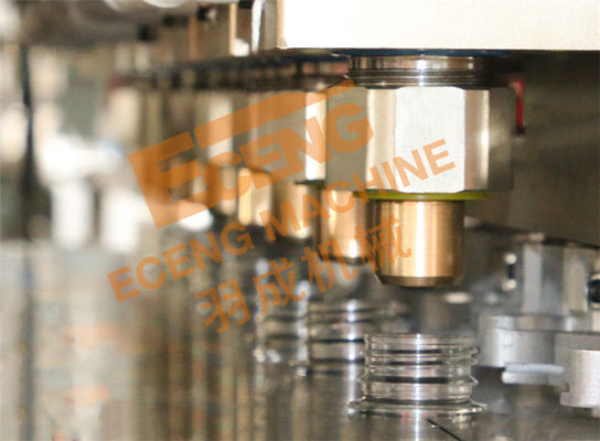 100ml-2L 6 Cavity PET Blowing Machine DELTA PLC Control