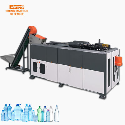 1L-2L Round Automatic PET Bottle Blowing Machine 6100kg