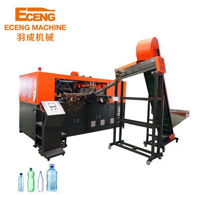 Eceng 4 Cavity PET Blowing Machine Bottle Moulding 6000bph