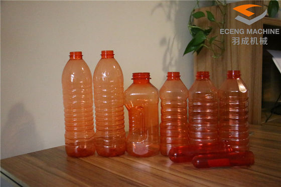 PET 4 Cavity Mineral Water Bottle Making Machine 4.5*1.6*1.9m