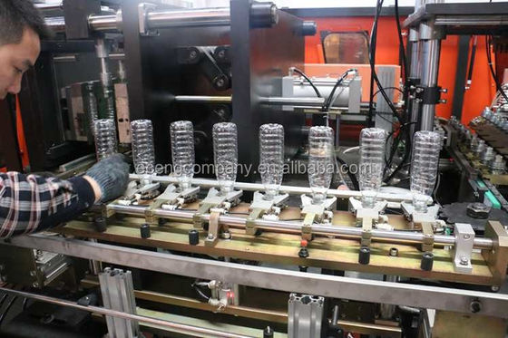 Blue Orange Eceng SMC PET Bottle Preform Making Machine 4 Cavity