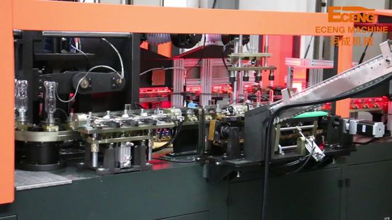6000bpn 4 Cavity Fully Automatic PET Bottle Blowing Machine 4.5*2.0*2.3m