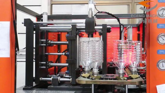 Stretch PET Bottle 5 Ltr Blow Moulding Machine 3 Phase 380V