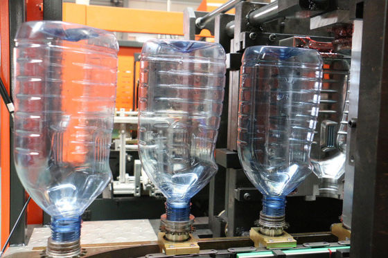 Stretch PET Bottle 5 Ltr Blow Moulding Machine 3 Phase 380V