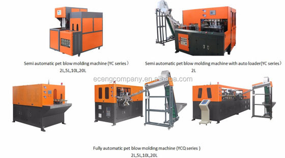 2200BPH Plastic Jerry Can Blow Molding Machine 380V/50HZ With Wide Neck Mouth