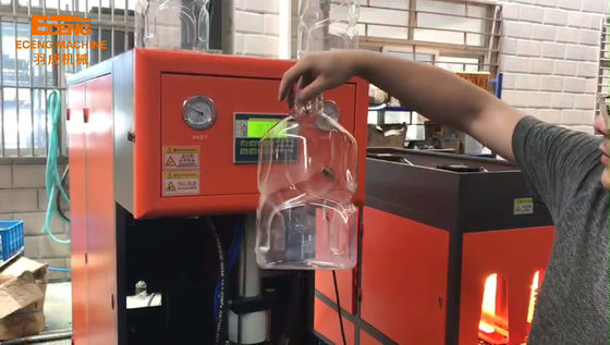 Eceng 3 Phase Semi Auto Bottle Blowing Machine Yogurt Bottle 5l Blow Molding
