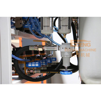 Eceng Blue 2L PET Stretch Blow Moulding Machine 4 Cavity