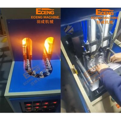 350ml 500ml 750ml Small Plastic Blow Molding Machine 380V 3PHASE